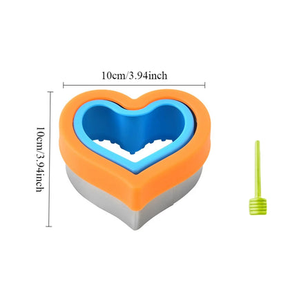 Sandwich Cutters for Kids Set with Sealer DIY Cookie Bread Mold Cutter Shapes Christmas Tree Sandwich Makers Lunch Bento Box