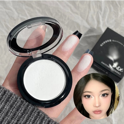 3D Nose Shadow Matte Cement Gray White Face Contouring Press Powder Natural Brightening Highlighter Face Bronzer Contour Makeup