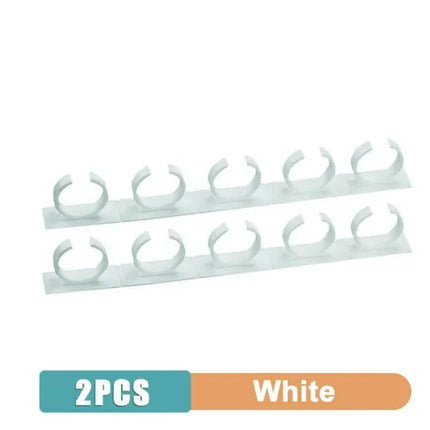 2/4pcs Kitchen Storage Rack Seasoning Jar Storage Rack Simple Bottle Clip Wall Mount Spice Bottle Stand 5 Hole Ingredient Holder