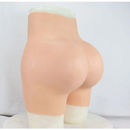YUERUGOU K-P Men Silicone Fake Vagina Pants Sexy Butt Shemale Cosplay Crossdresser Drag Queen Hip Enhancer Pants 6 Colors