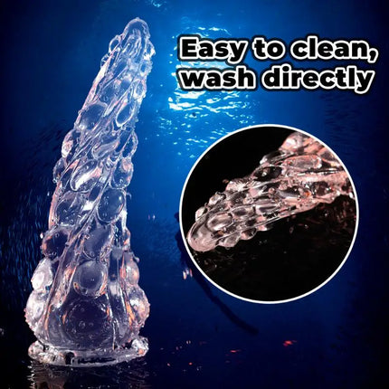 Threaded Octopus Tentacles, Simulated Anal Plug, Adult Sex Toy, Men's And Women's Anal Expanders, Prostate Massager, Suction Cup