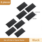 8 pieces white rack 1