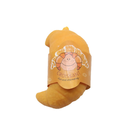Croissant Bread Stress Toy Lifelike Food Squishies Toy Stress Relief Fidget Toy for Kids & Adults Tricky Funny Squeeze Gifts