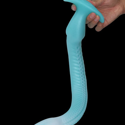 Eel Tentacle Anal Plug Super Long Anal Plug Soft Liquid Silicone Anal Dilator Women's Men's Anal Massage Adult Products