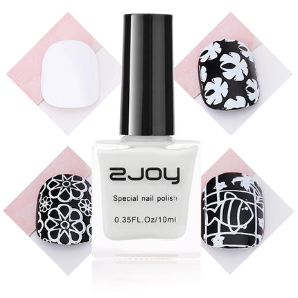 10ml 30 Colors Nail Art Stamping Polish Semi-permanent Varnish Printing Stamp for Nails Polishes Lacquer Top Coat Gel Polish