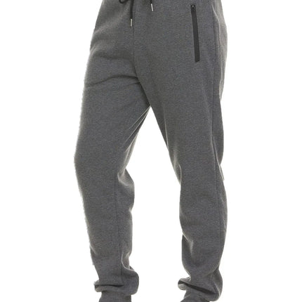 Latest sports pants, streetwear pants, solid color drawstring zipper pocket work pants, men's work clothes, running pants
