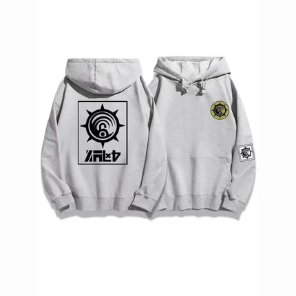 Anime GACHIAKUTA Hoodies Enji Print Oversized Y2k Sweatshirt Women Men Harajuku Fashion Cartoon Fleece Warm Female Male Hoodies