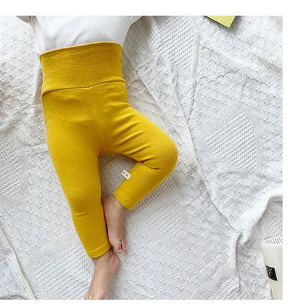 Autumn Spring Baby Girl Leggings Cotton Baby Boys Ribbed Full Length Infant Kids Clothes Skiny Pants Children Casual Trousers