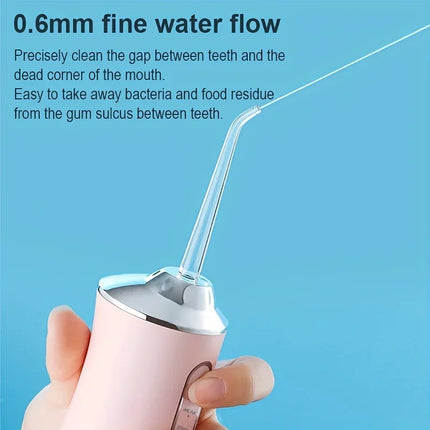 4-Pack GentleCare Water Flosser Tips - Easy-to-Attach, Durable Plastic Nozzles for a Hygienic Clean, Convenient Replacement