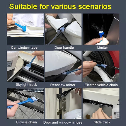 LJM 100G Car Noise Reduction Lubricant, Multipurpose Synthetic Grease For Door Hinges, Sunroof, Bicycle Chains, Locks
