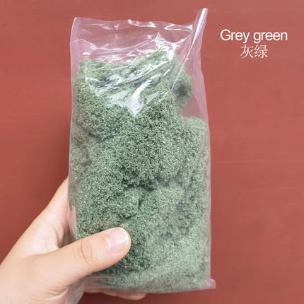 160ml/bottle Mesh Filamentous Sponge Tree Powder Cluster Shrub Vegetation Diy Scene Making Materials Railway Diorama Layout