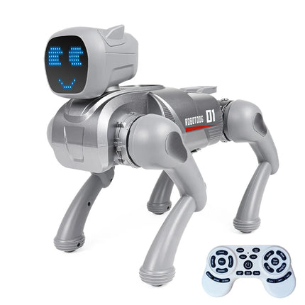 AI Smart Robot Dog X1 Voice Control LED / Chien Robot IA X1 Commande Vocale LED