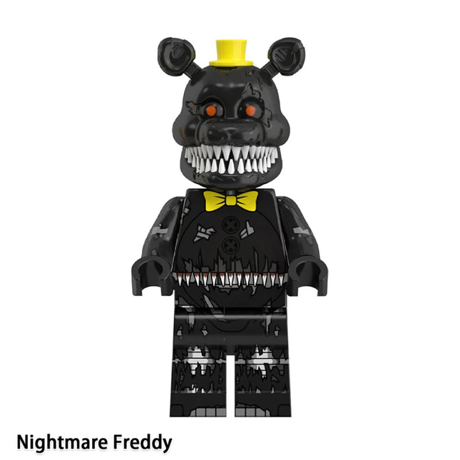 WM6097 WM6170 WM6173 V1004 Blocks Anime Nightmare Games Bricks Toy Dolls Model Building Blocks Toys Gifts Assemble Toys