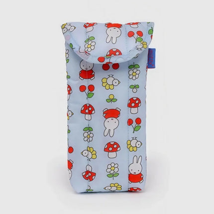 Kawaii Anime Miffy Rabbit Glasses Bag Cartoon Cute Glasses Storage Bag Cotton Inner Liner Sunglasses Protective Bag