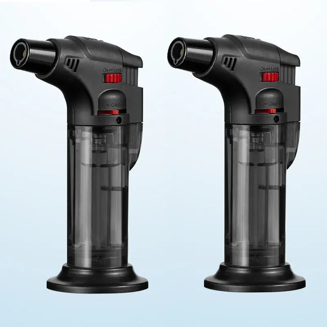 Honest Windproof Kitchen Cooking Spray Gun Torch Blue Flame Jet Gas Lighter Turbo Jewelry Welding Cigar Lighters