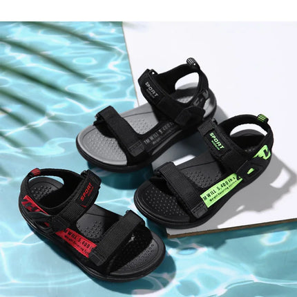 2026 Summer Kids Sandals Breathable Boys Sandals Soft Comfortable Children's Shoes Outdoor Beach Girls Lightweight Slippers