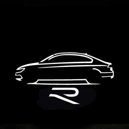 2Pcs LED Car Door Welcome Light Logo for VOLKSWAGEN VW R Line Golf Tiguan POLO BORA Passat Jetta Touareg Courtesy Projector Lamp