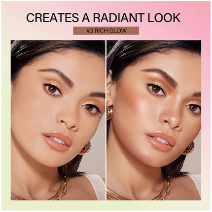 16 Colors Blush Contour Highlighter Makeup Palette , Matte Face Blush Powder for Cheek, Bright Shimmer Bronzer Professional Faci