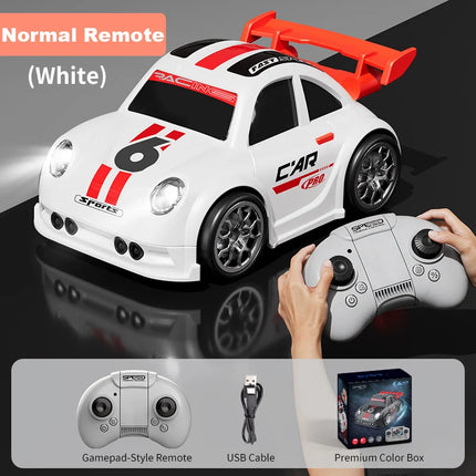 2026 New C6 RC Drift Car with Dual Mode Lights Sound Camera Screen Control Car Smart Induction Following Children's Toys Gift