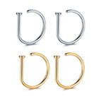 4pcs-SR-GD / 20G(0.8mm-Dia.8mm)
