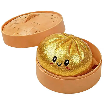 New Squishy Dumpling Toy Squeeze Toy Stress Relief Ornament Food Shape Slow Rebound Squishy Fidget Fun Gifts 2026