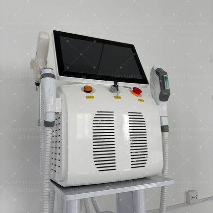 4 IN 1 Soprano Titanium Ice Platinum RF Diode 755 808 940 1064nm 4 Wave Laser ND:YAG Machine Painless Hair Removal Machine