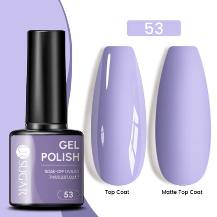 UR SUGAR 7.5ml Dark Wine Red Nail Gel Polish Autumn Gel Paint Nail Art Semi Permanent Nail Art Manicure Soak Off LED UV Nail Gel