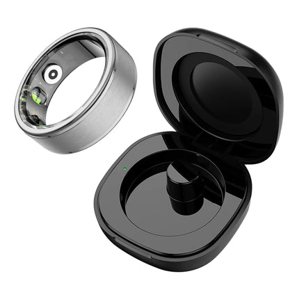 2024 COLMI R03 Smart Ring Men Women, With Charging Case, Battery Life 39 Days, Health Monitor, IP68&5ATM Waterproof, Multi-sport