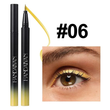 Pearlescent Eyeliner Stick Pen Glitter Eyes Shadow Waterproof Quick-dry Gold Eye Liner Shiny High-gloss Cosmetics Beauty Makeup