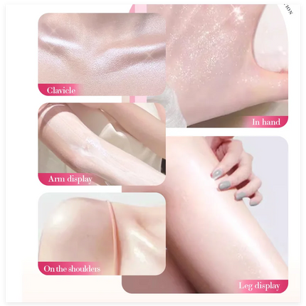 Cherry Blossom Moisture Crystal Glow High Gloss Dating Cherry Blossom Scent Body Lotion Deep Moisturizing Hydrating Body Lotion
