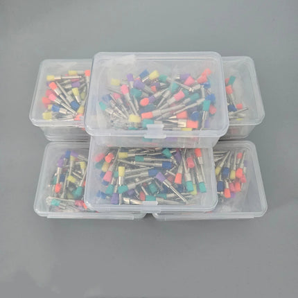 100 Pcs/box Dental Color Polishing Brush Disposable Polishing Cup Oral Cleaning Pen Flat Head Cassette Polishing Tool Polishing