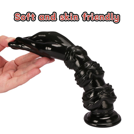 Huge Simulation Hand Fist Dildo Anal Plug Female Male Gay Hand Touching G-spot Vaginal Anal Dilator Sucker Sex Toy