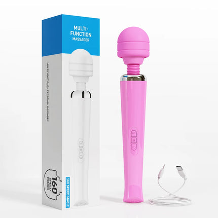 Powerful Dildo Vibrators Sex Toys for Woman AV Magic Wand Vibrating Vaginal Clitoris Stimulator Body Massager Adult Sex Product