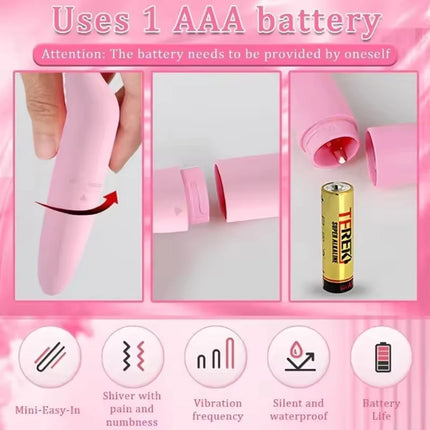 Mini Bullet Vibrator for Women  G-Spot Clitori Stimulator Female Maturbator Anal Vagina Vibration Massager Adult Sex Toys