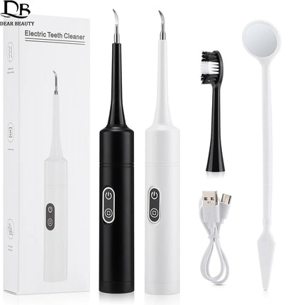 Electric Tooth Cleaner Dental Scaler Calculus Remover Sonic Vibration Toothbrush Plaque Tartar Removal Teeth Whitening Cleaning