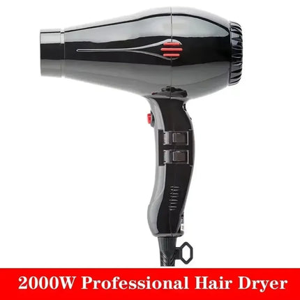 Professional 1600W Negative Ion Hair Dryer Home Appliance Ceramic Hot and Cold Wind Blow Dryer Powerful Wind 3800 Salon
