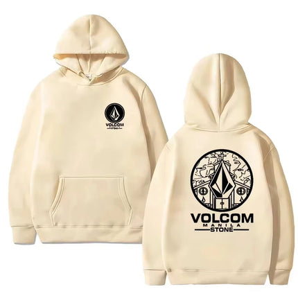 2026 Fashion Hoodie Women and man Hoody Volcom Stone Double-sided Casual Graphic Sports Tops Breathable Streetwear Clothing