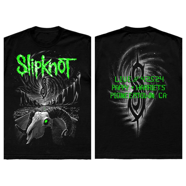 Slipknot Early-Era Themed T-Shirt (Masked Band Member Art + "870621345" Iconic Number + Occult Symbol & "S" Totem Design)