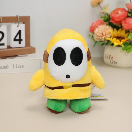 Cute Super Mario Bros Shy Guy Plush Colors Soft animal plush Stuffed Toys Doll Gift 6"