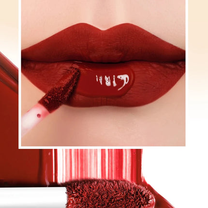 QIBEST Liquid Lipstick Waterproof Velvet Nude Matte Sexy Red Lip Gloss Long Lasting Nonstick Lip Stain Makeup 24 Colors Hots
