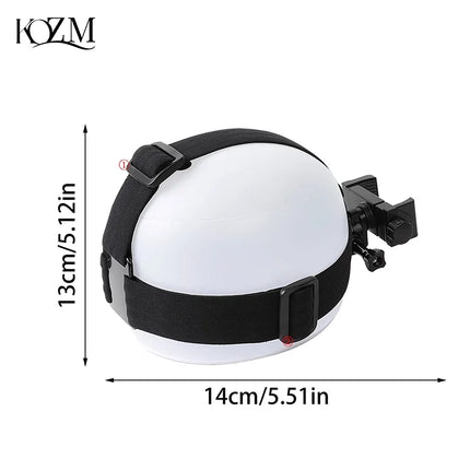 Head-Mounted Headband Bracket Adjustable Live Broadcast Mobile Phone Holder First-person Perspective Fixed Bracket Gift