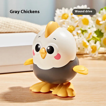 Dancing Ghosts Swing Duck Clockwork Chick Wind Up Toy Todder Dance Toys Pet  Interactive Baby Crawling Toys Kids Funny Gifts