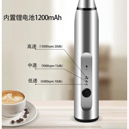 1 Electric Egg Beater, Coffee Mixer, Handheld Milk Frother, Electric Jam Maker, Butter Maker, Kitchen Food Mixer