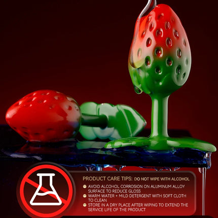 1pcs, Strawberry shaped metal anal plug, butt plug, dildos, adult women toys, adult men toys, adult pleasure, sexual wellness