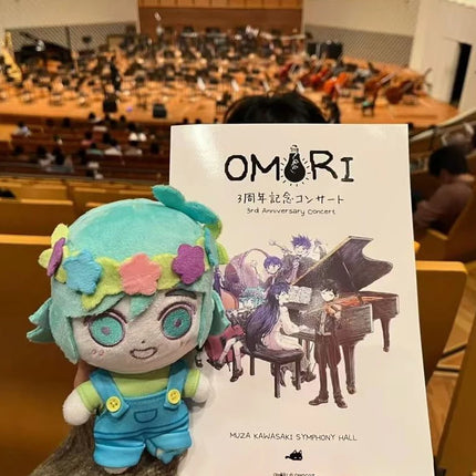 Game Omori Basil Sunny Cosplay Dolls Stuffed Cartoon Figure Plushies Cotton Doll Plush Room Decoration Christmas Prop