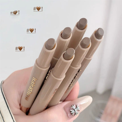 Highlighting & Bronzer Stick: Long Lasting Corrector with Brush, Brightening Concealer Pen, Nose Shadow, and Contouring Cosmetic
