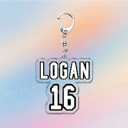 Classic TV Show Off Campus Keychains Elle Kennedy Briar U Garrett Graham Hockey Keyring Jewelry Fans Friends Gifts