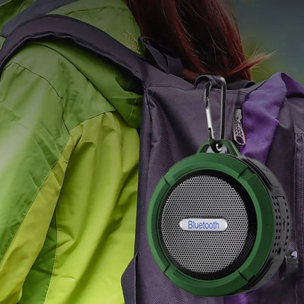 Bluetooth-compatible Speaker Big Suction Cup Bluetooth Stereo Outdoor Sports Mini TF Subwoofer Portable Waterproof