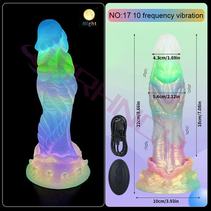 Vibrator Anal Dildos for Women Masturbator Consolador Silicone 10 Frequency Vibrador Anal Plug 18+ G Spot Clitoral Stimulator