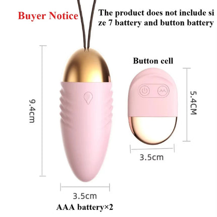 Wireless Jump Egg Vibrator Adult Sex Toys With Wireless Remote Control Waterproof Egg Vibrating Body Massager